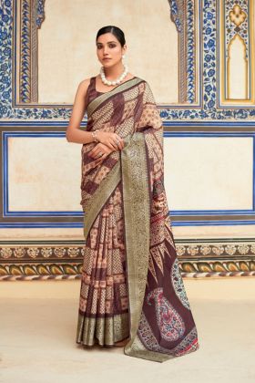 Rich Texture & Stylish Appearance of the Dola Handloom Silk Saree