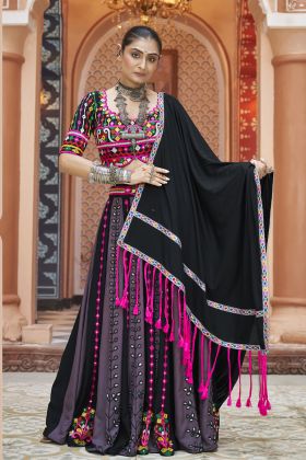 Garba Night Wear Multi Color Navratri Special Premium Chaniya Choli