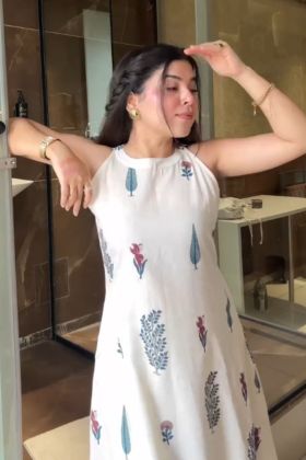 Handcrafted Block Print Kurti & Plazo Set