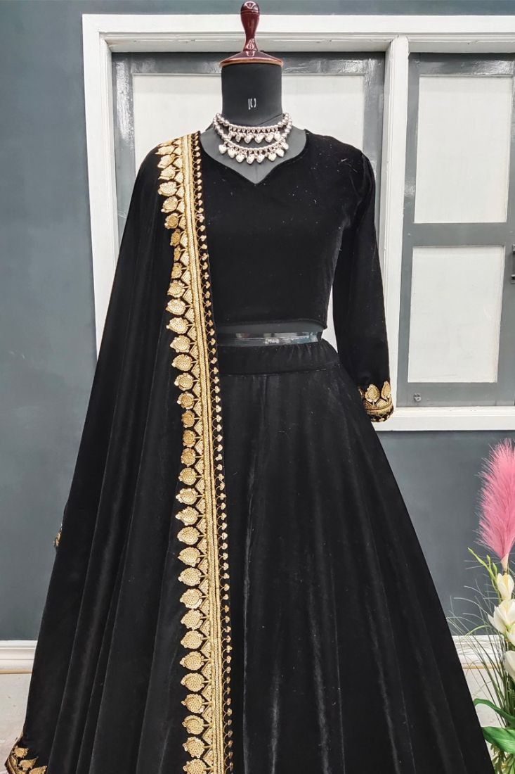 Maroon Velvet Lehenga Designs | forum.iktva.sa