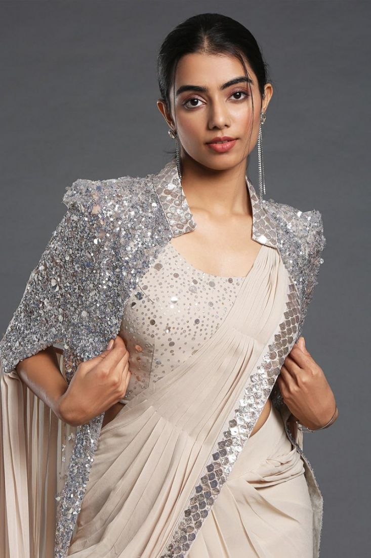 Saree shrug online clearance