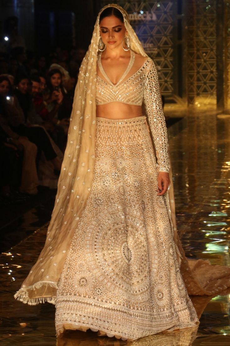 Bollywood Deepika Padukone in Designer Lehenga - MiaIndia.com
