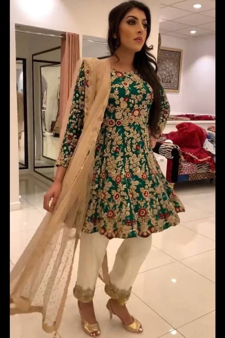 Frock type salwar suit store