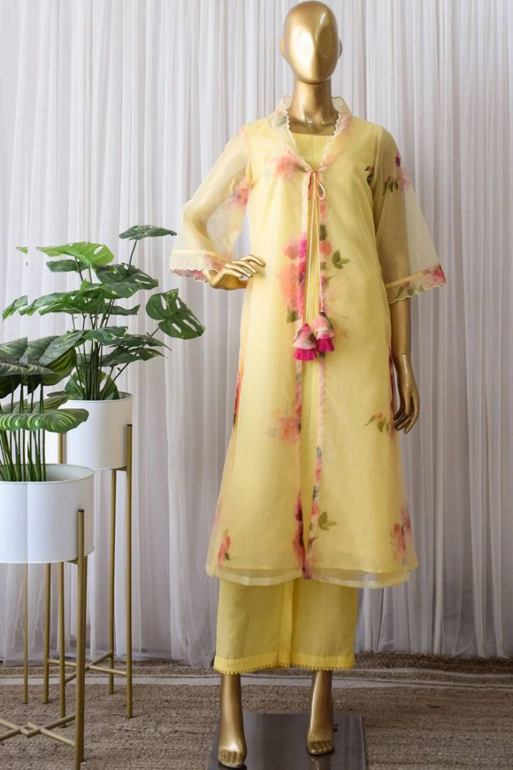Shafnufab Black heavy net with embroidered work salwar suit with koti –  Shafnu Fab
