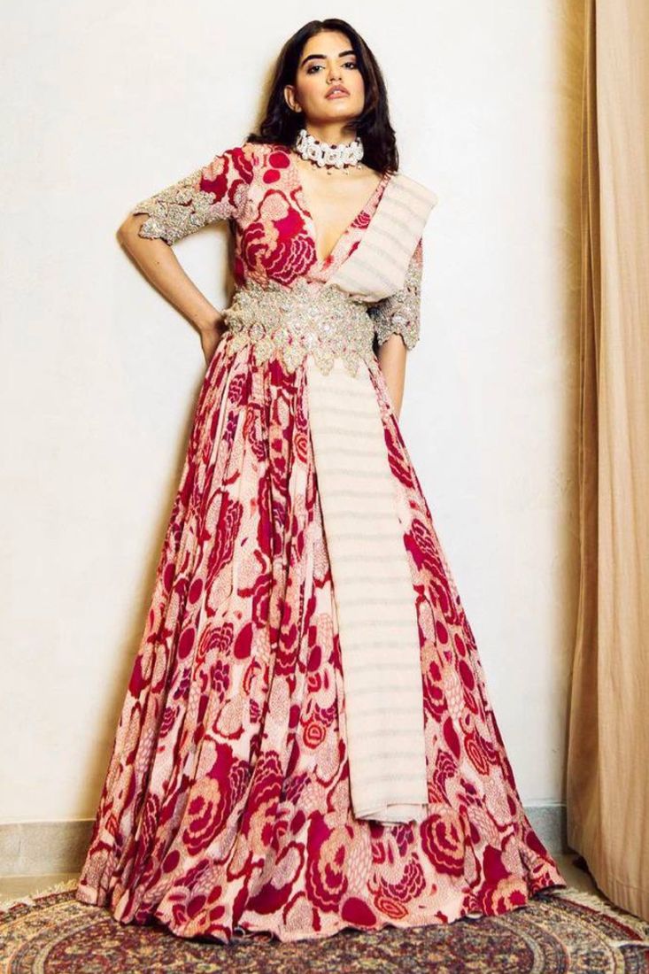 Silk gown price discount