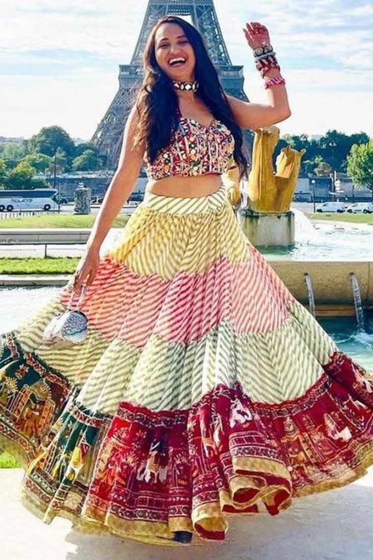 Garba clearance lehenga choli