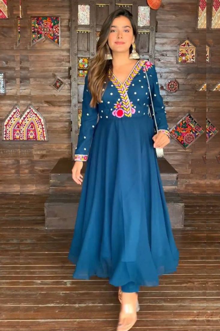 1145 Peacock color inspired bridal gown – Shama's Collection