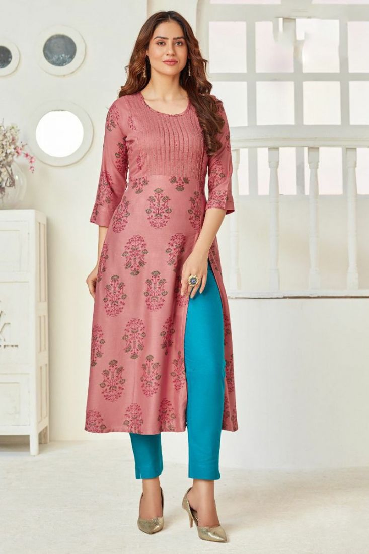 Stone Work Side Cut Kurti in Delhi at best price by Khushbu Fashion -  Justdial