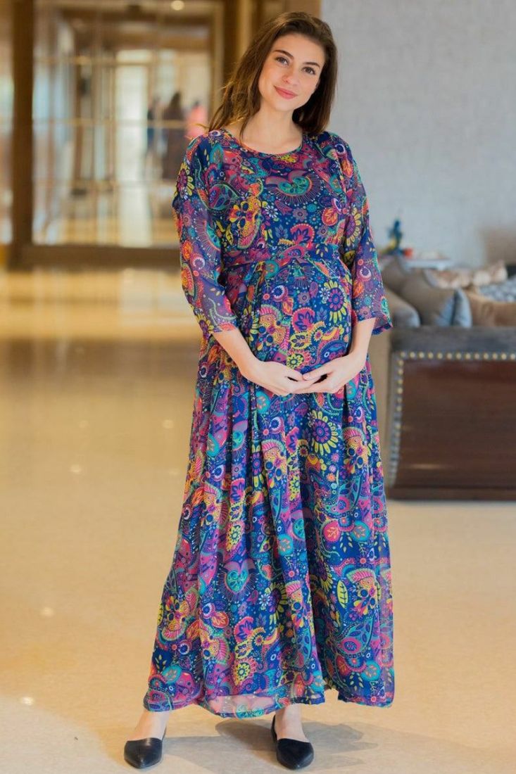 Long kurti for pregnant lady hotsell