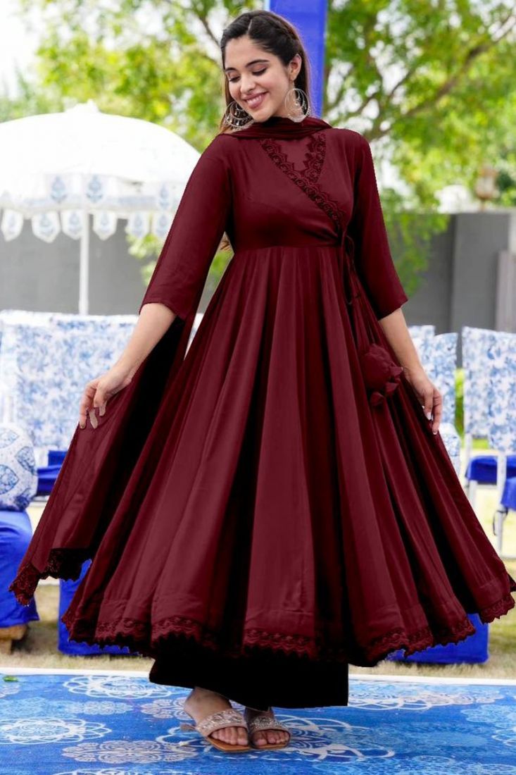 RAMNATHTEX Anarkali Gown Price in India - Buy RAMNATHTEX Anarkali Gown  online at Flipkart.com