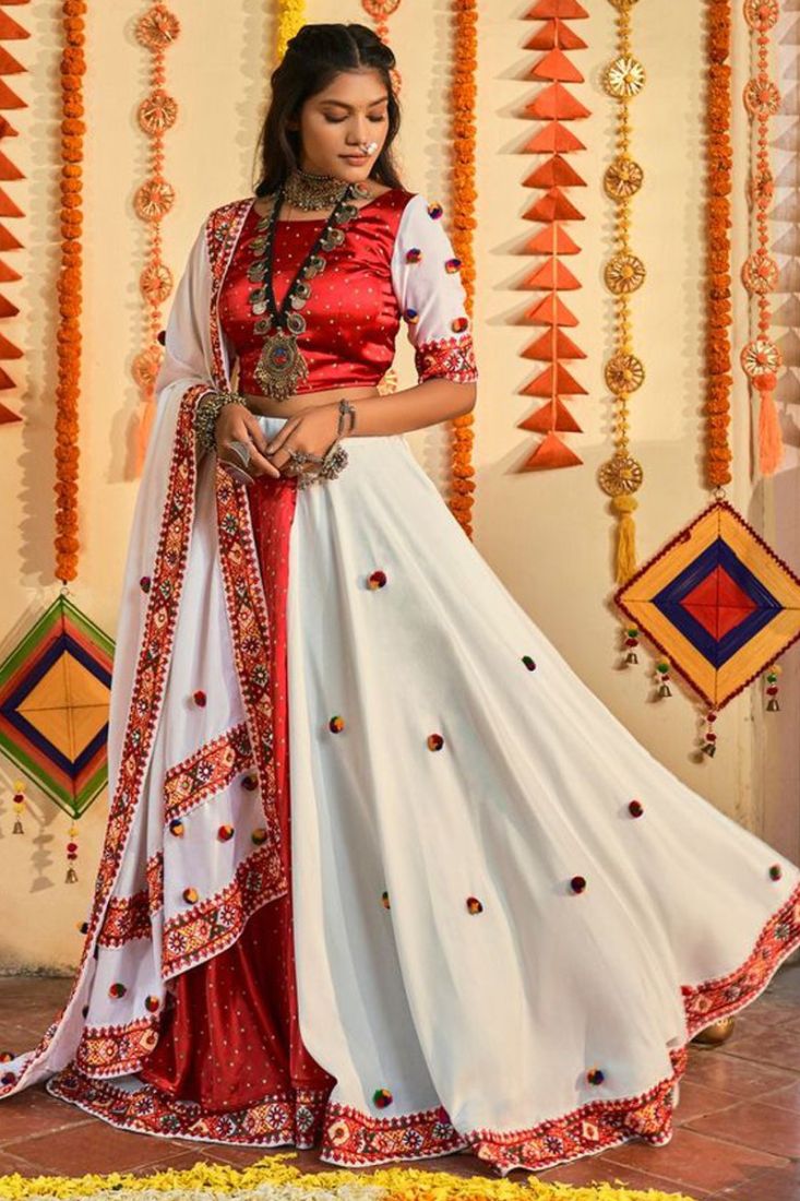 Ghagra choli for dandiya online top