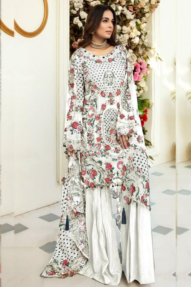 Hand embroidered salwar suits deals