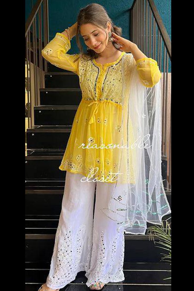 Mirror work suit online discount