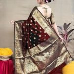 Pure Soft Kanjivaram Silk Saree | Royal Banarasi Style Wedding Sari